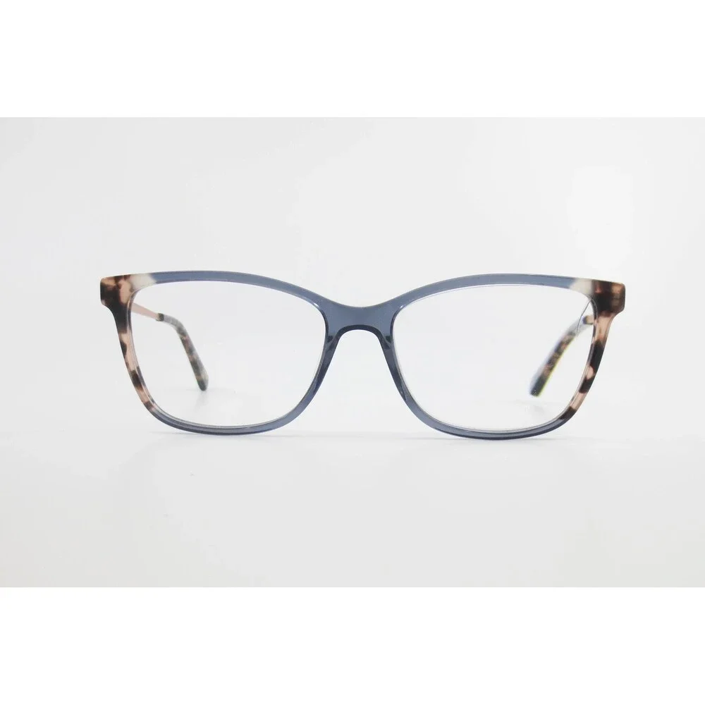 Chelsea Morgan CM 20214 Blue Tortoise Rose Gold Cat Eye Eyeglasses Frames